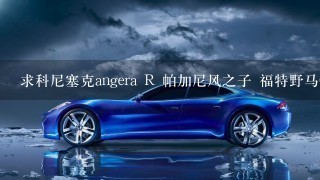 求科尼塞克angera R 帕加尼风之子 福特野马GT 迈凯轮P1高清图片 能做壁纸的那种