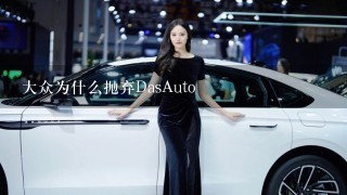 大众为什么抛弃DasAuto