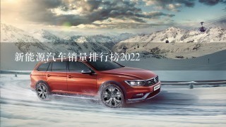 新能源汽车销量排行榜2022