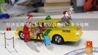 经济实用型汽车是大众品牌吗？多少钱啊