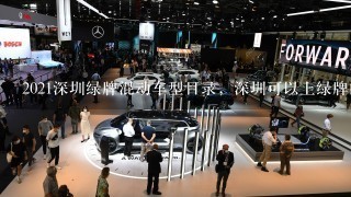 2021深圳绿牌混动车型目录，深圳可以上绿牌的混动车