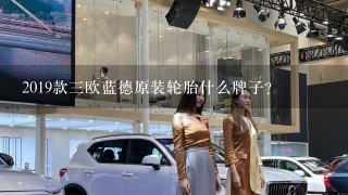 2019款3欧蓝德原装轮胎什么牌子？