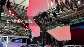 送沪牌的新能源车2022