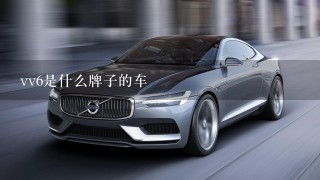 vv6是什么牌子的车