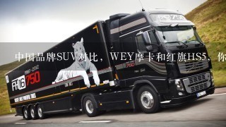 中国品牌SUV对比，WEY摩卡和红旗HS5，你选谁